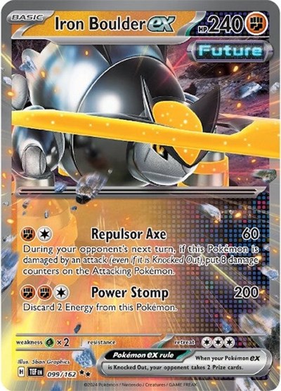 Iron Boulder ex #99 Temporal Forces