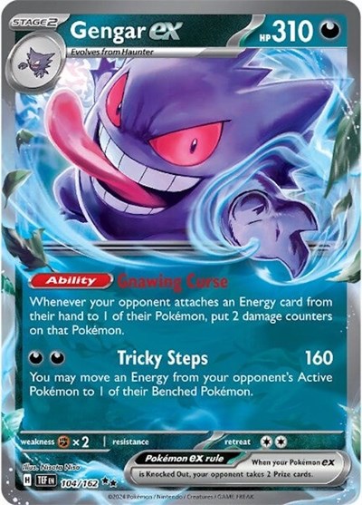 Gengar ex #104 Temporal Forces