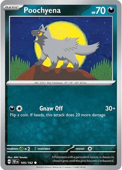 Poochyena #105 Temporal Forces