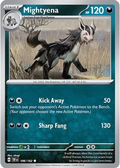 Mightyena #106 Temporal Forces