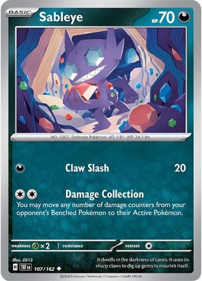 Sableye #107 Temporal Forces