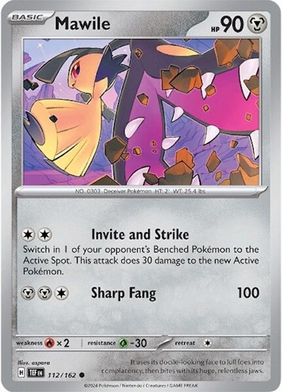 Mawile #112 Temporal Forces