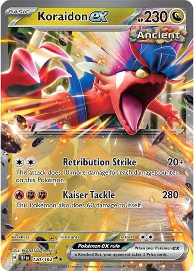 Koraidon ex #120 Temporal Forces