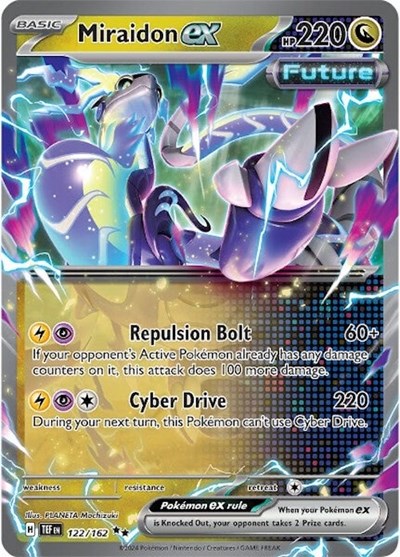Miraidon ex #122 Temporal Forces