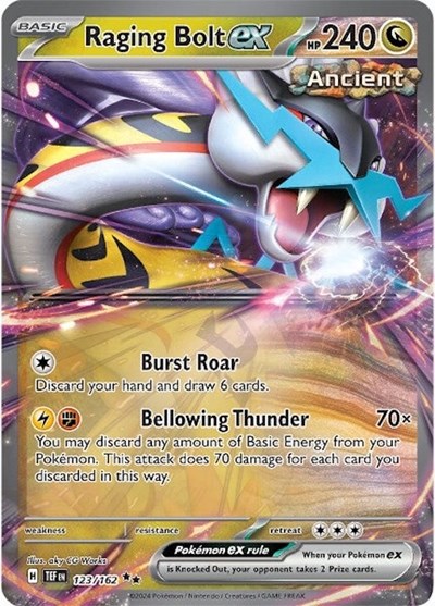 Raging Bolt ex #123 Temporal Forces