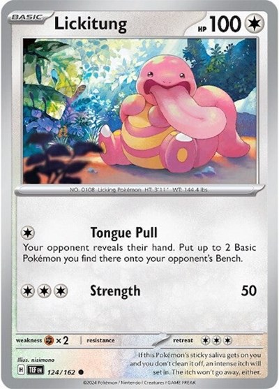 Lickitung #124 Temporal Forces