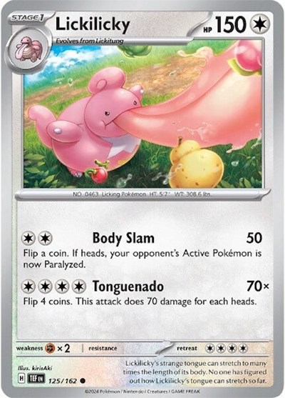 Lickilicky #125 Temporal Forces