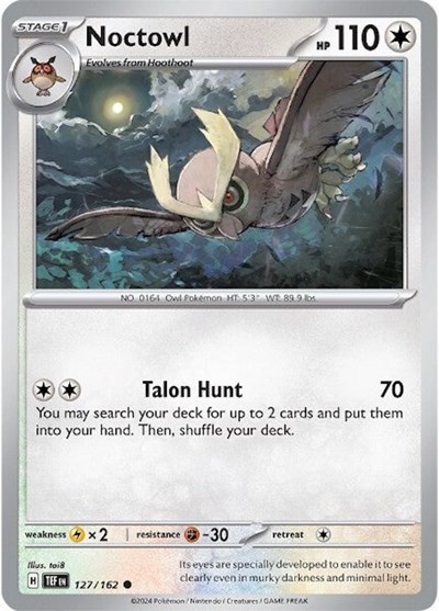 Noctowl #127 Temporal Forces