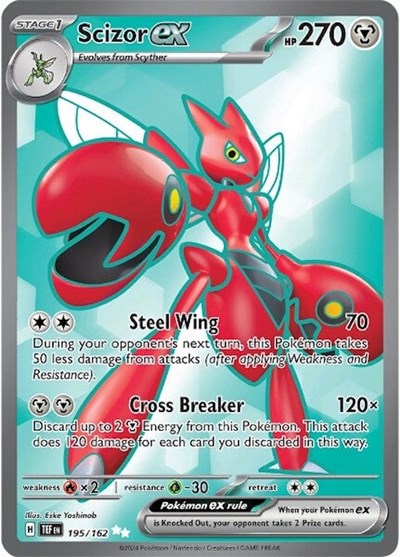 Scizor ex #195 Temporal Forces