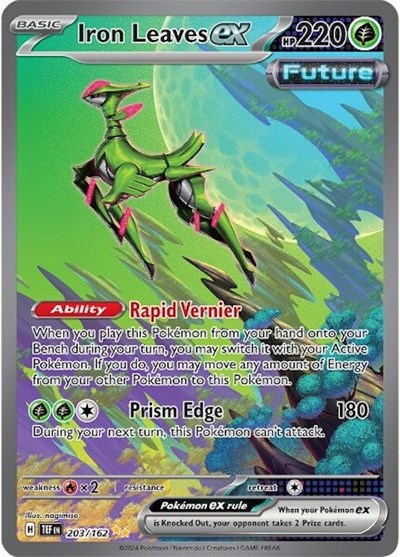 Iron Leaves ex #203 Temporal Forces