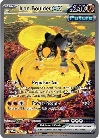 Iron Boulder ex #207 Temporal Forces