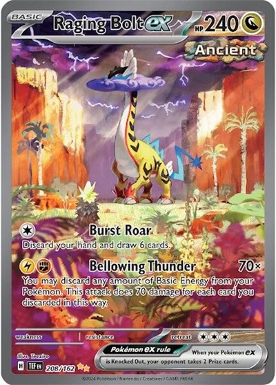 Raging Bolt ex #208 Temporal Forces