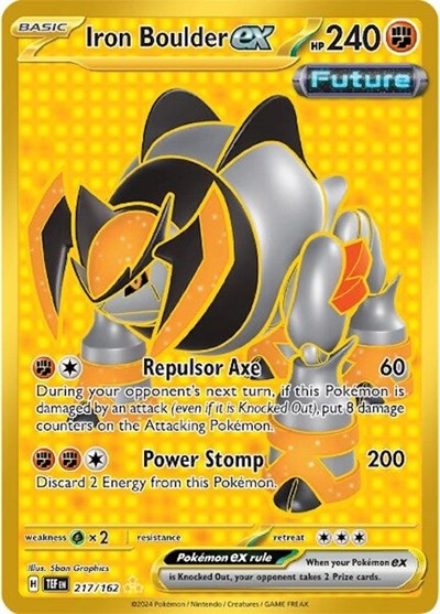 Iron Boulder ex #217 Temporal Forces