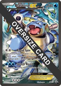 Blastoise EX #XY122 Jumbo Cards