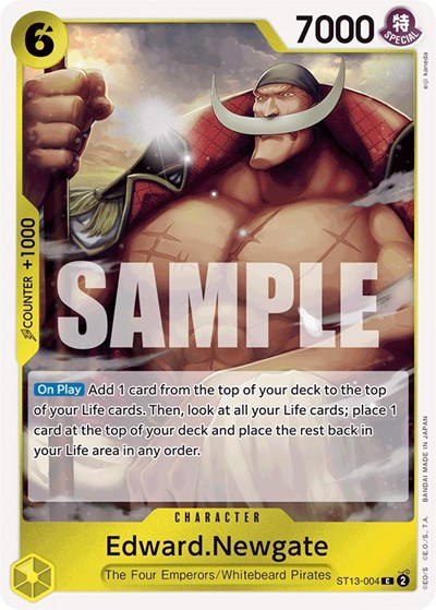 Edward.Newgate #ST13-004 Ultra Deck: The Three Brothers