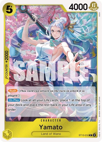 Yamato #ST13-016 Ultra Deck: The Three Brothers