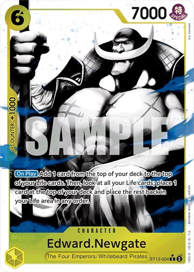 Edward.Newgate (Parallel) #ST13-004 Ultra Deck: The Three Brothers