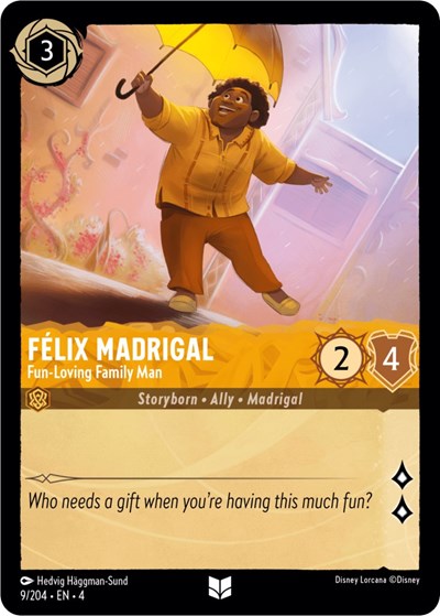 Felix Madrigal - Fun-Loving Family Man #9 Ursula's Return