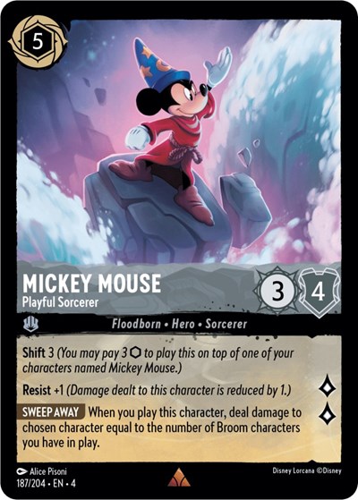 Mickey Mouse - Playful Sorcerer #187 Ursula's Return