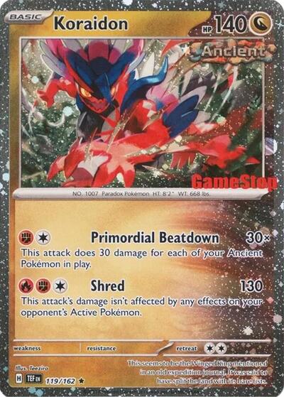Koraidon Miscellaneous Cards & Products #119