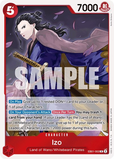Izo #EB01-002 Extra Booster: Memorial Collection