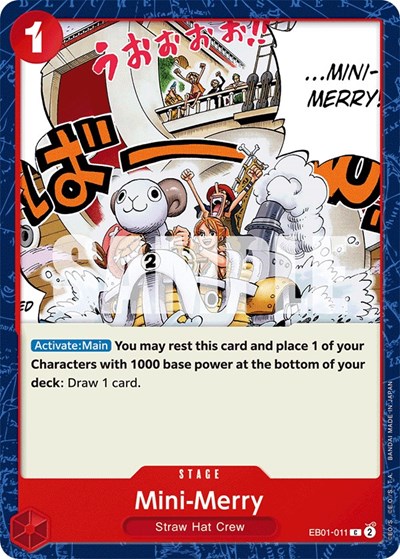 Mini-Merry #EB01-011 Extra Booster: Memorial Collection