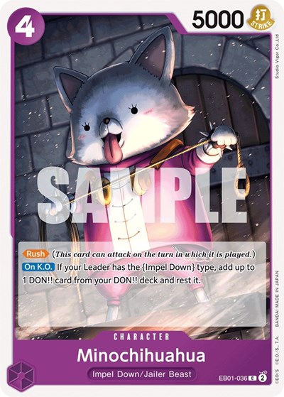 Minochihuahua #EB01-036 Extra Booster: Memorial Collection