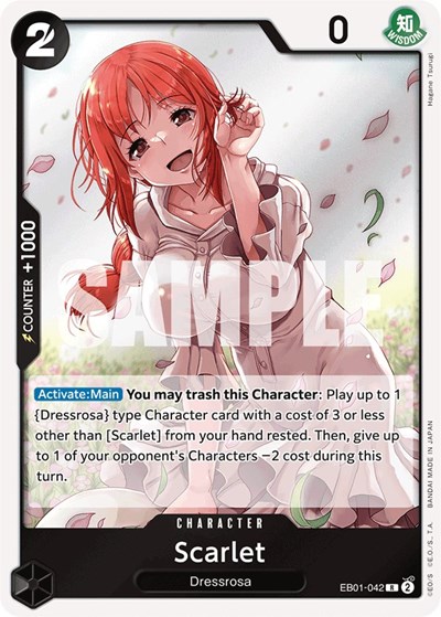 Scarlet #EB01-042 Extra Booster: Memorial Collection