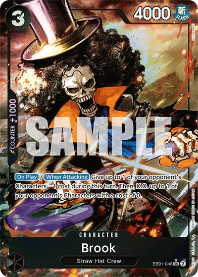Brook (Alternate Art) #EB01-046 Extra Booster: Memorial Collection