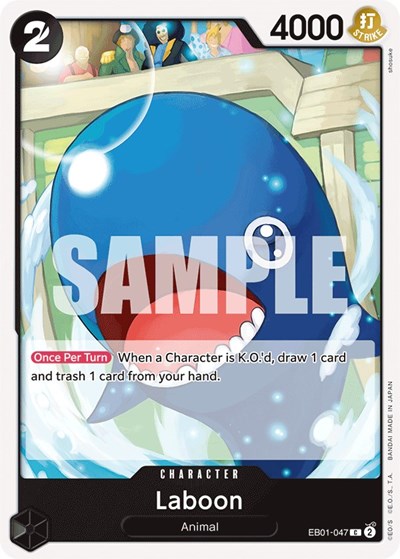 Laboon #EB01-047 Extra Booster: Memorial Collection