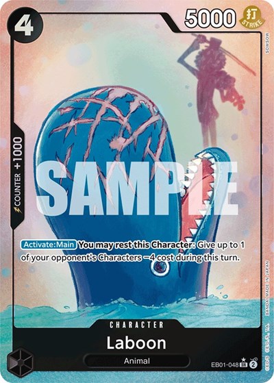 Laboon (Alternate Art) #EB01-048 Extra Booster: Memorial Collection