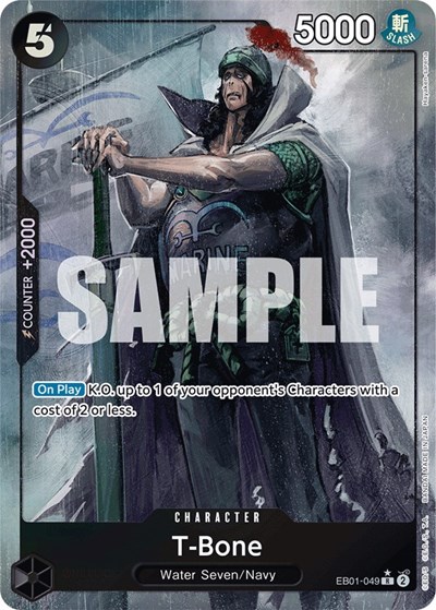T-Bone (Alternate Art) #EB01-049 Extra Booster: Memorial Collection