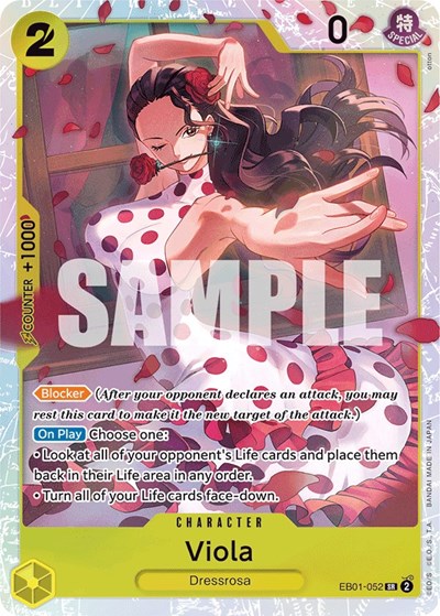 Viola #EB01-052 Extra Booster: Memorial Collection