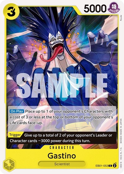 Gastino #EB01-053 Extra Booster: Memorial Collection