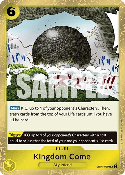 Kingdom Come #EB01-059 Extra Booster: Memorial Collection