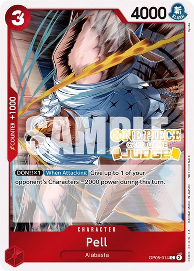 Pell (Judge Pack Vol. 3) #OP05-014 One Piece Promotion Cards
