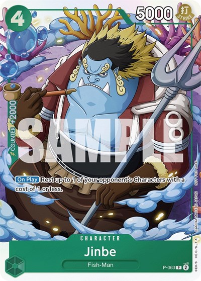 Jinbe (Event Pack Vol. 4) #P-063 One Piece Promotion Cards