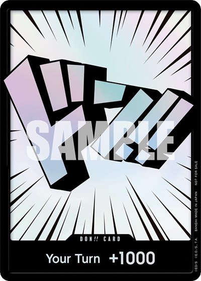 DON!! Card (3D Text) #promo One Piece Promotion Cards