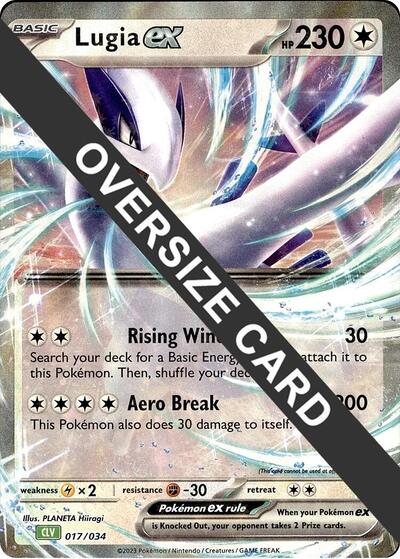 Lugia ex #17 Jumbo Cards