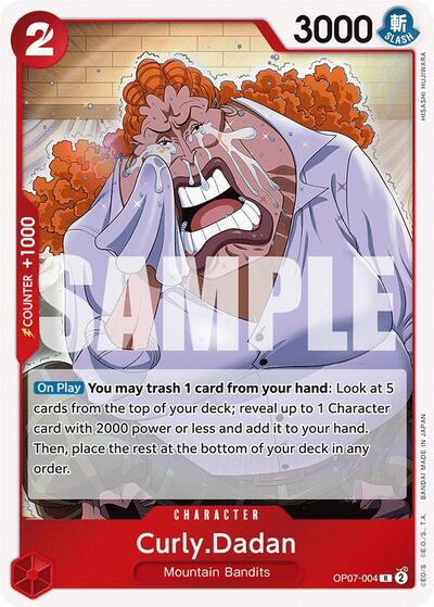 Curly.Dadan #OP07-004 500 Years in the Future