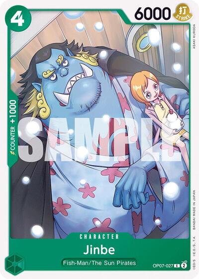 Jinbe #OP07-027 500 Years in the Future