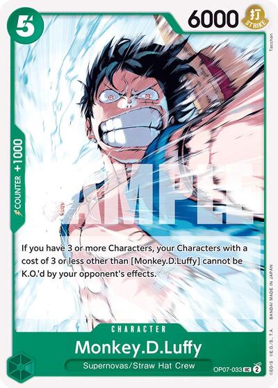 Monkey.D.Luffy #OP07-033 500 Years in the Future