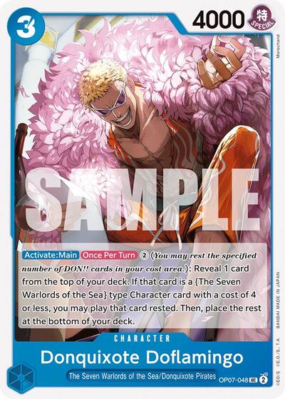 Donquixote Doflamingo #OP07-048 500 Years in the Future