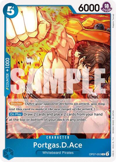 Portgas.D.Ace #OP07-053 500 Years in the Future