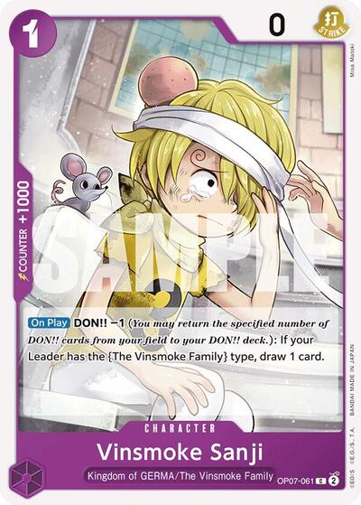 Vinsmoke Sanji #OP07-061 500 Years in the Future