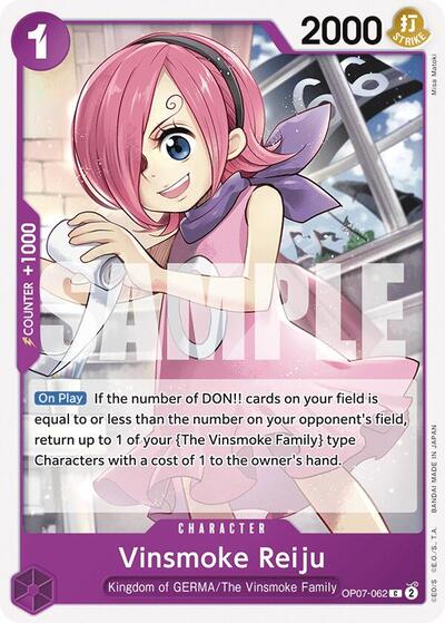 Vinsmoke Reiju #OP07-062 500 Years in the Future
