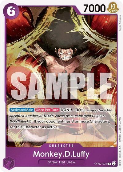 Monkey.D.Luffy #OP07-073 500 Years in the Future