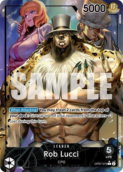 Rob Lucci (Parallel) #OP07-079 500 Years in the Future