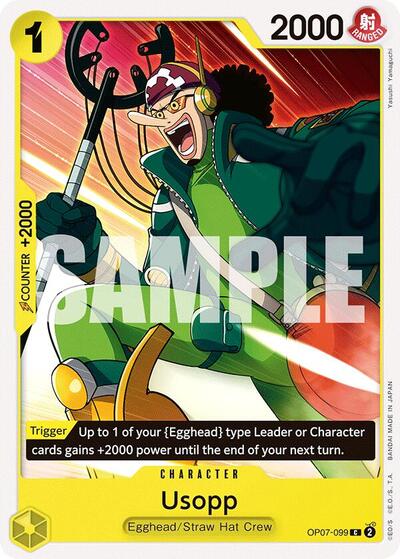 Usopp #OP07-099 500 Years in the Future