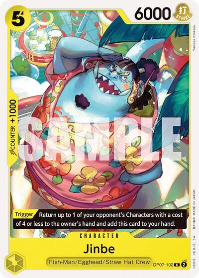 Jinbe #OP07-102 500 Years in the Future